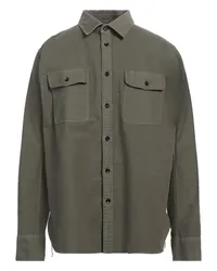 Rag & Bone Hemd Militärgrün