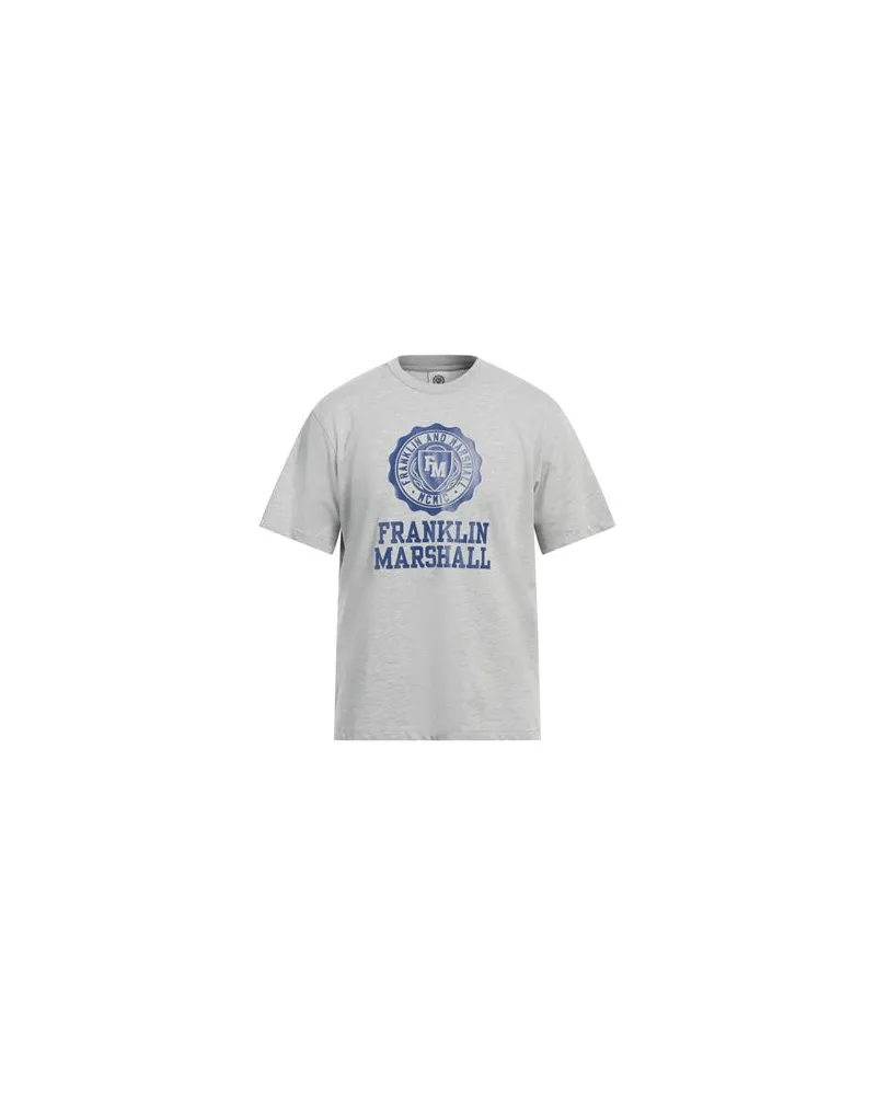 Franklin & Marshall TOPS - T-shirtsauf YOOX.COM Hellgrau