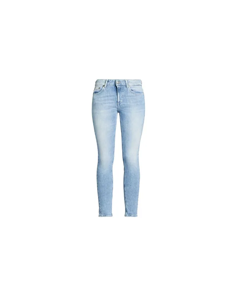 Dondup HOSEN & RÖCKE - Jeanshosenauf YOOX.COM Blau