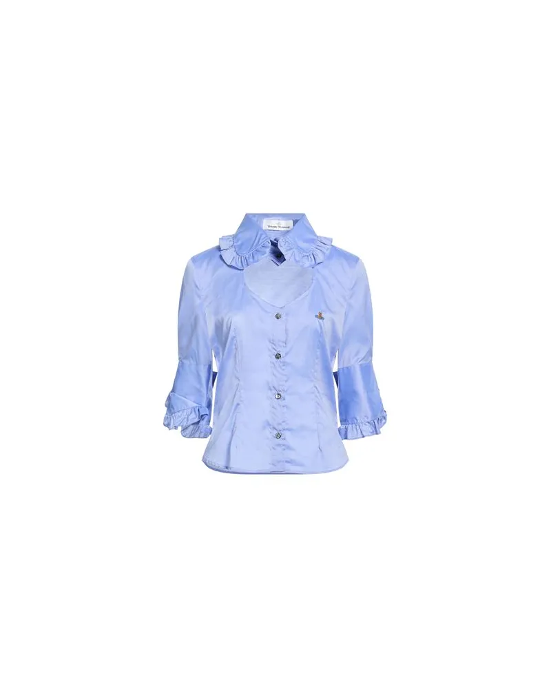 Vivienne Westwood TOPS - Hemdenauf YOOX.COM Hellblau