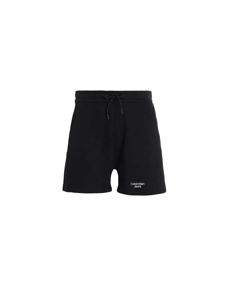 Calvin Klein HOSEN & RÖCKE - Shorts & Bermudashortsauf YOOX.COM Schwarz