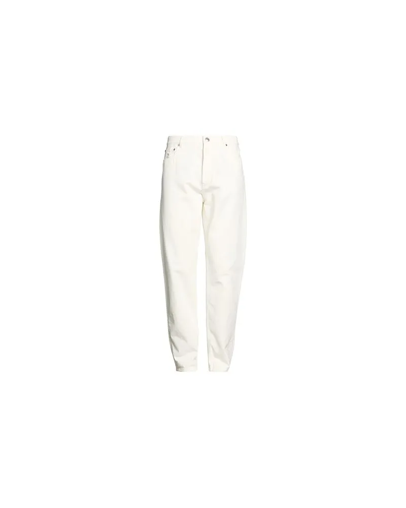 Brunello Cucinelli HOSEN & RÖCKE - Jeanshosenauf YOOX.COM Weiß