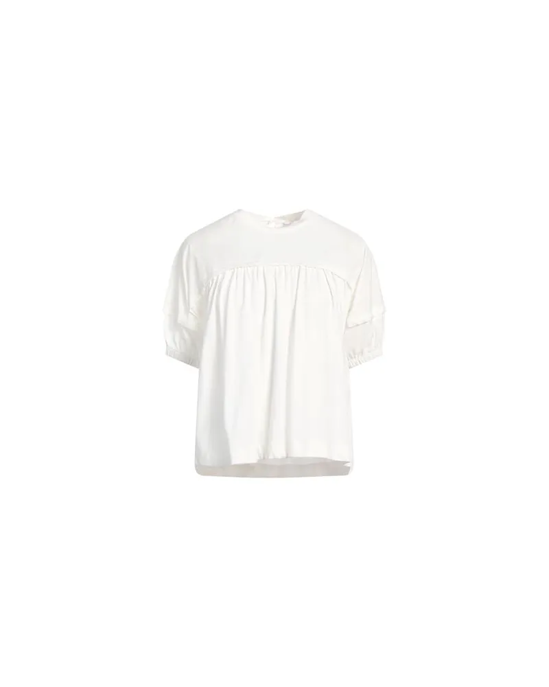 Alpha Studio TOPS - T-shirtsauf YOOX.COM Elfenbein