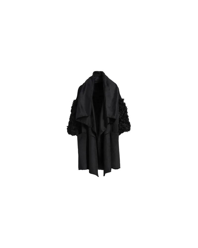 Alberta Ferretti JACKEN & MÄNTEL - Mäntelauf YOOX.COM Schwarz