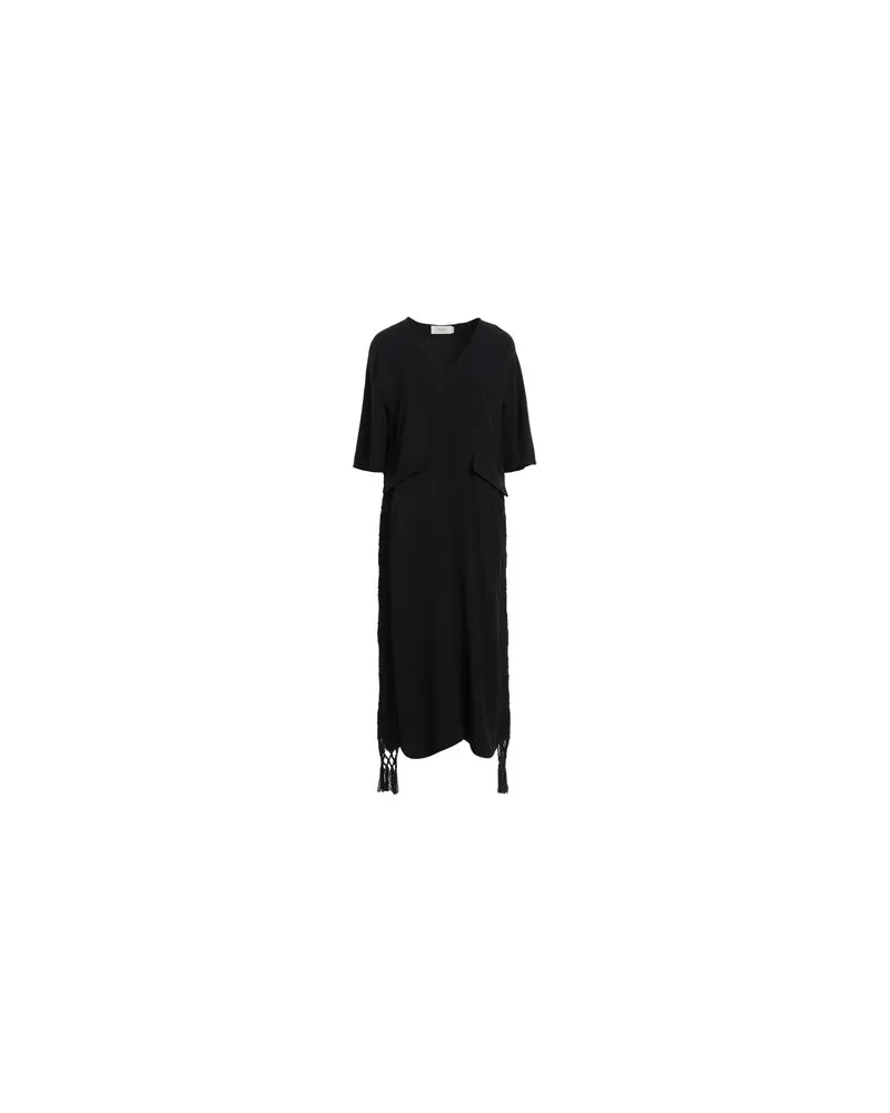 AGNONA KLEIDER - Midi-Kleiderauf YOOX.COM Schwarz