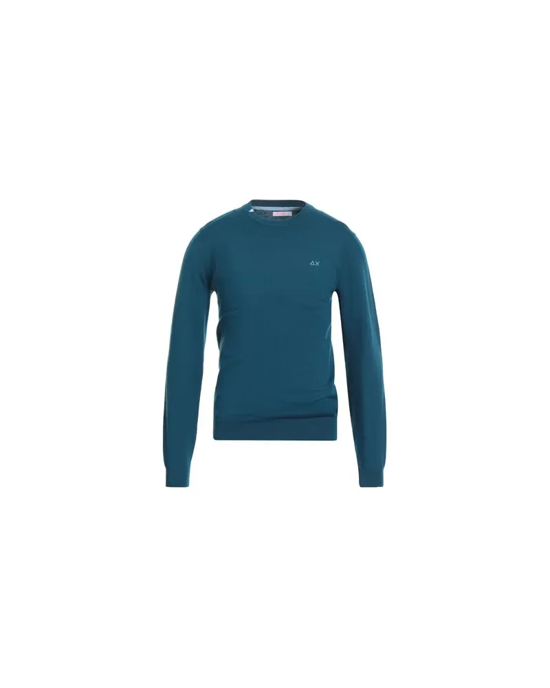 Sun68 STRICKWAREN - Pulloverauf YOOX.COM Aquamarin