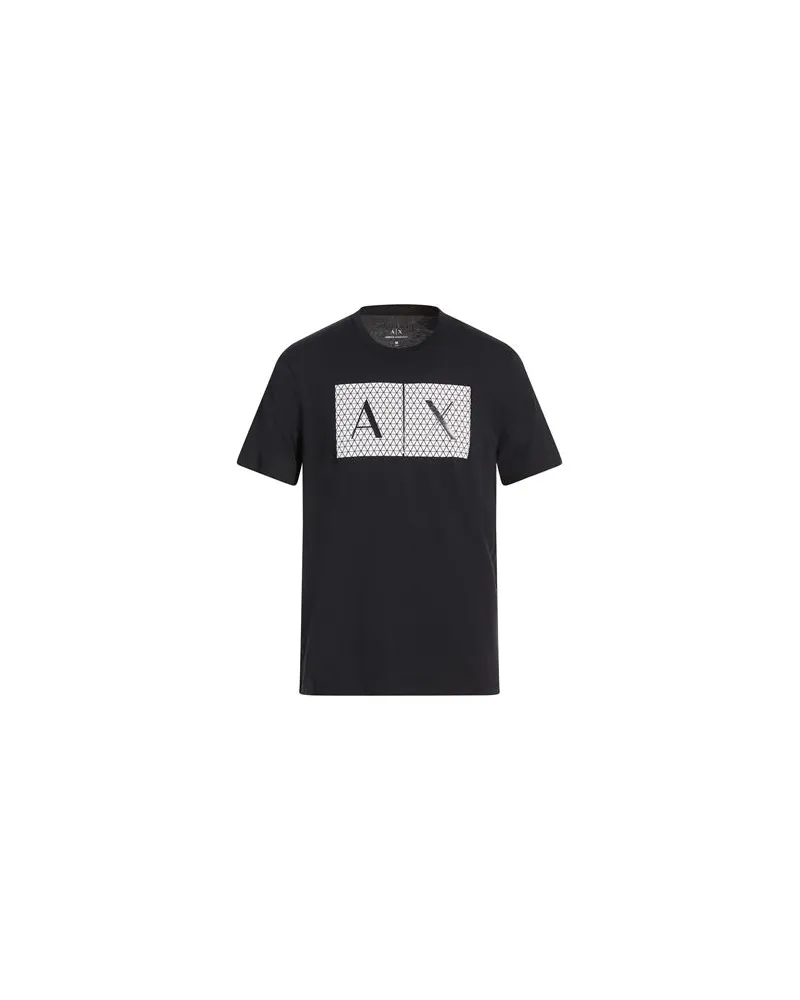 Armani Exchange TOPS - T-shirtsauf YOOX.COM Marineblau