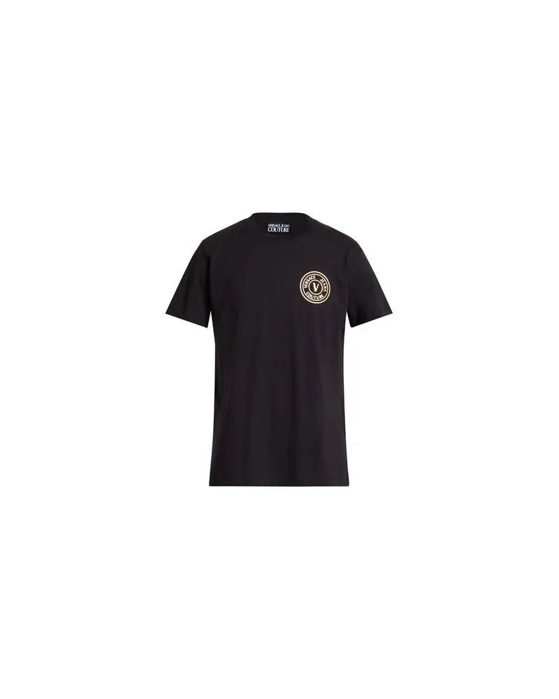 Versace Jeans TOPS - T-shirtsauf YOOX.COM Schwarz