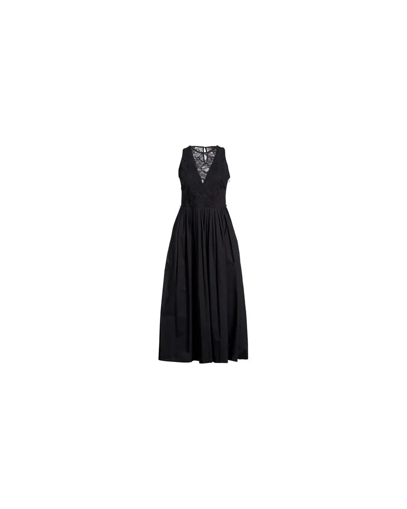 Twin-Set KLEIDER - Midi-Kleiderauf YOOX.COM Schwarz