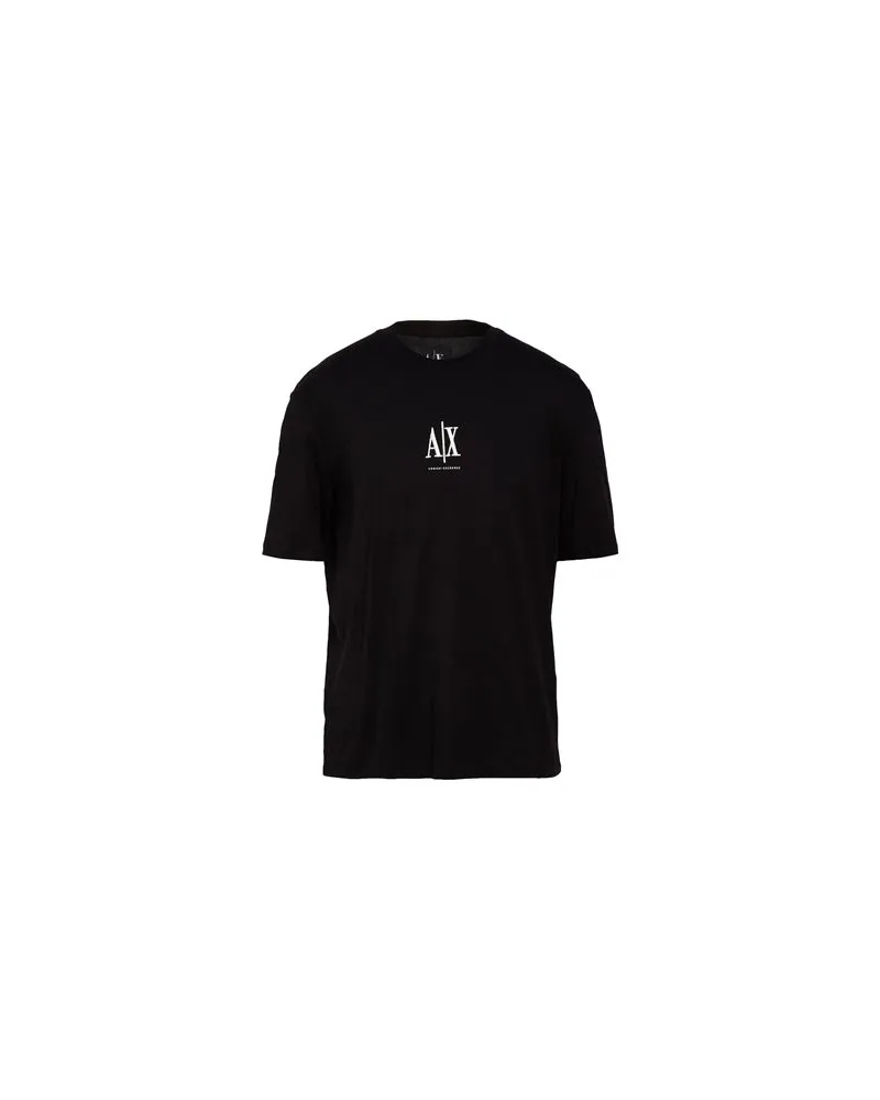 Armani Exchange TOPS - T-shirtsauf YOOX.COM Schwarz