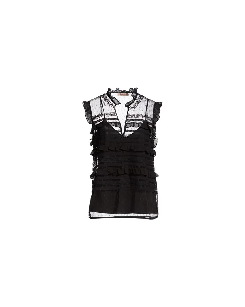 Twin-Set TOPS - Topsauf YOOX.COM Schwarz