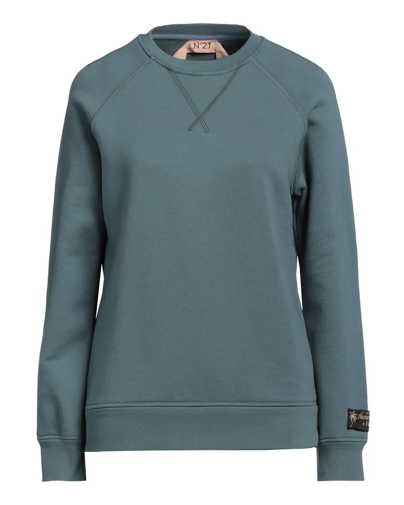 N° 21 Sweatshirt Taubenblau