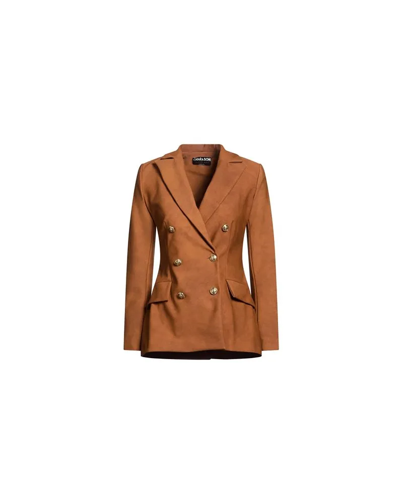 Chiara Boni ANZÜGE und CO-ORDS - Blazersauf YOOX.COM Lederfarben