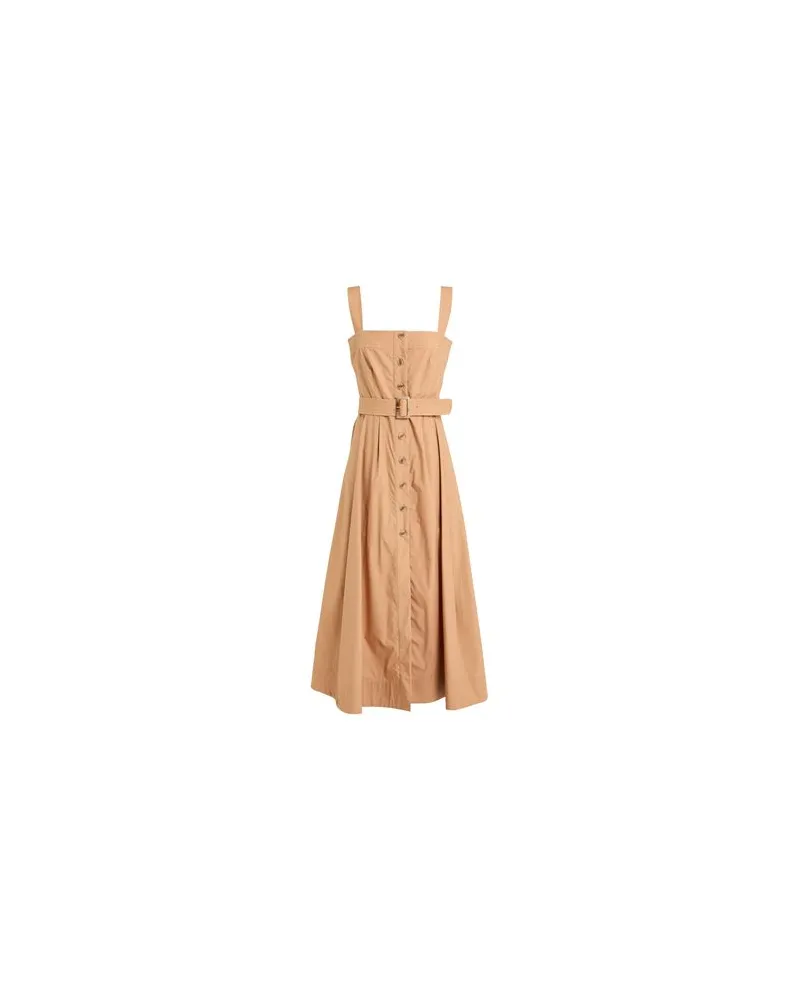 Luisa Spagnoli KLEIDER - Midi-Kleiderauf YOOX.COM Kamel
