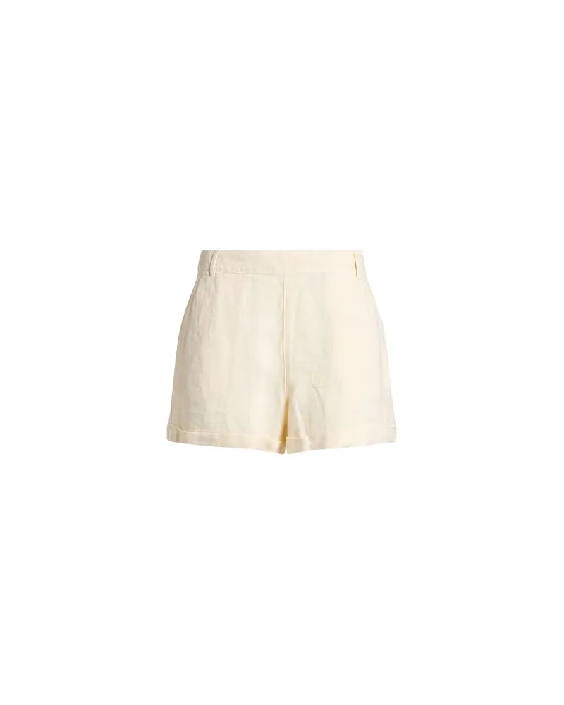 120% Lino HOSEN & RÖCKE - Shorts & Bermudashortsauf YOOX.COM Cremeweiß