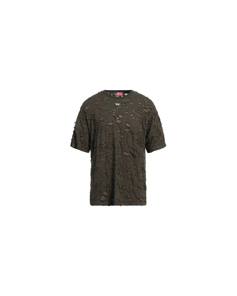 Diesel TOPS - T-shirtsauf YOOX.COM Militärgrün