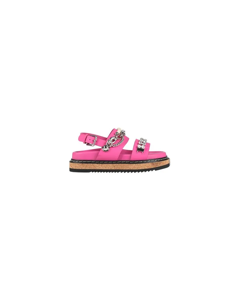 Dolce & Gabbana SCHUHE - Sandalenauf YOOX.COM Fuchsia