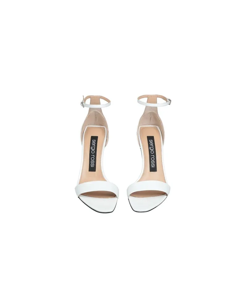 Sergio Rossi SCHUHE - Sandalenauf YOOX.COM Weiß
