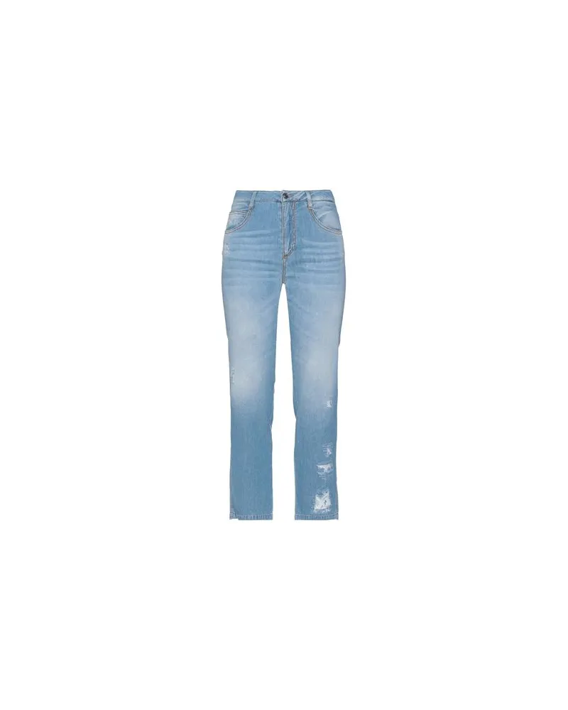 Ermanno Scervino HOSEN & RÖCKE - Jeanshosenauf YOOX.COM Blau