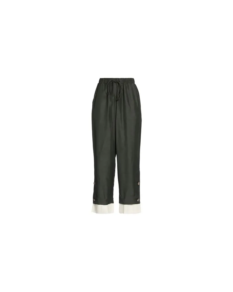 REJINA PYO HOSEN & RÖCKE - Hosenauf YOOX.COM Dunkelgrün