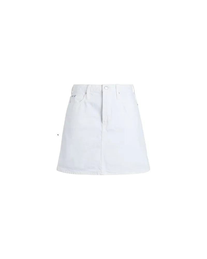 Calvin Klein HOSEN & RÖCKE - Jeansröckeauf YOOX.COM Weiß