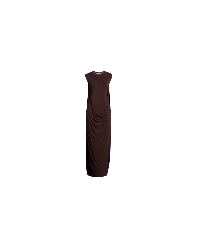 Jean Paul Gaultier KLEIDER - Maxi-Kleiderauf YOOX.COM Dunkelbraun