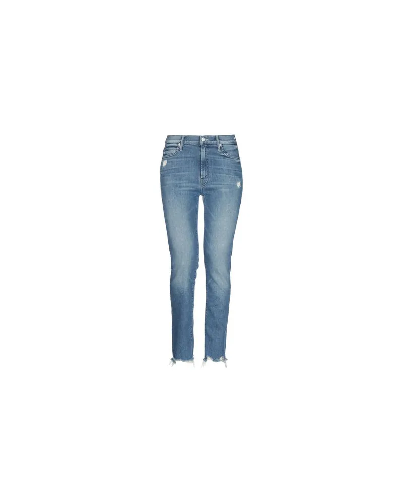 Mother HOSEN & RÖCKE - Jeanshosenauf YOOX.COM Blau