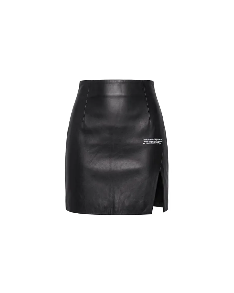 OFF-WHITE HOSEN & RÖCKE - Miniröckeauf YOOX.COM Schwarz
