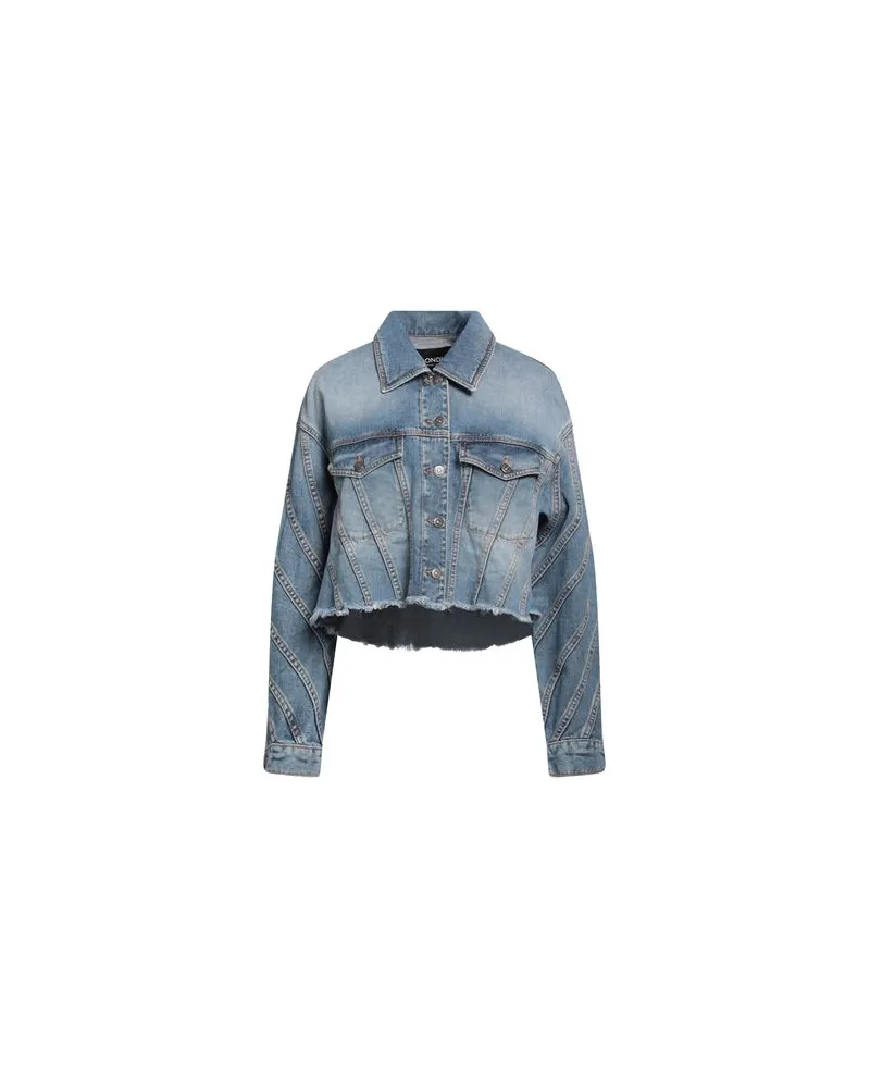 Dondup JACKEN & MÄNTEL - Jeansjacken/Mäntelauf YOOX.COM Blau
