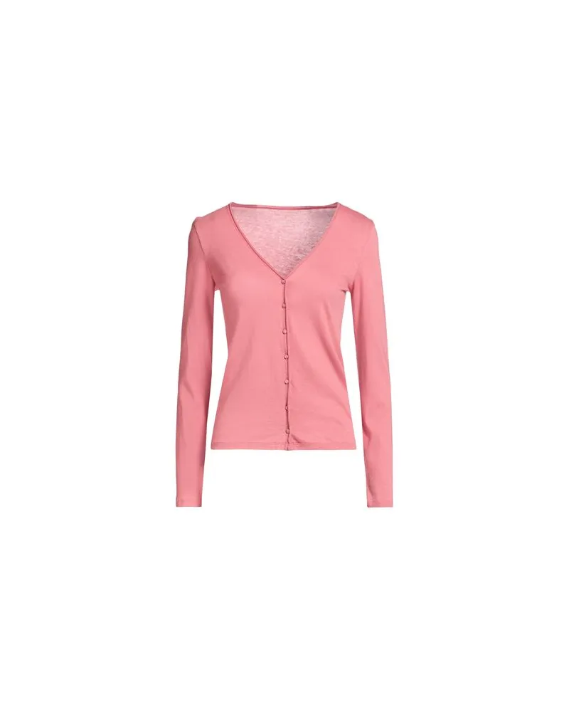 Majestic STRICKWAREN - Strickjackenauf YOOX.COM Lachs