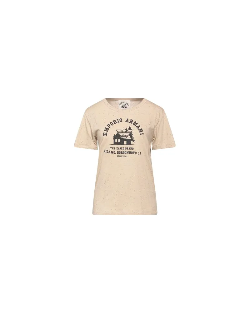 Emporio Armani TOPS - T-shirtsauf YOOX.COM Beige