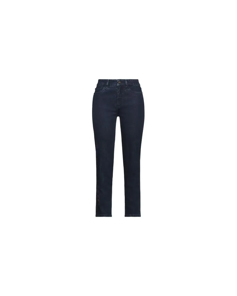 Mr & Mrs Italy HOSEN & RÖCKE - Jeanshosenauf YOOX.COM Blau