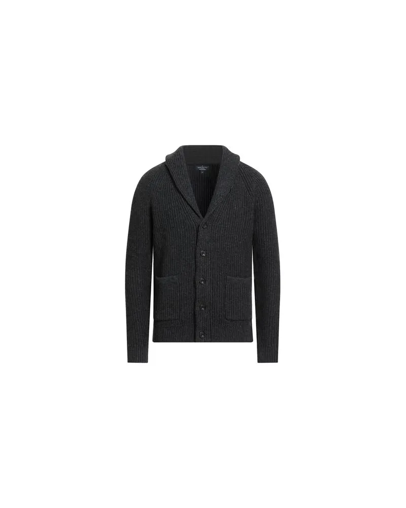Hackett STRICKWAREN - Strickjackenauf YOOX.COM Braungrau