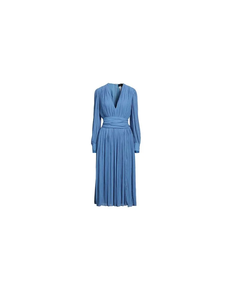 Rochas KLEIDER - Midi-Kleiderauf YOOX.COM Blaugrau