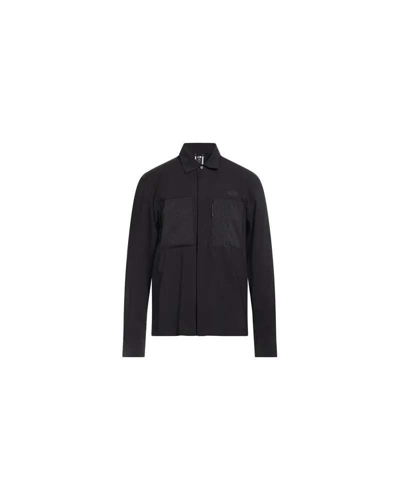 The North Face M S LIGHTRANGE SHIRT - TOPS - Hemdenauf YOOX.COM Schwarz