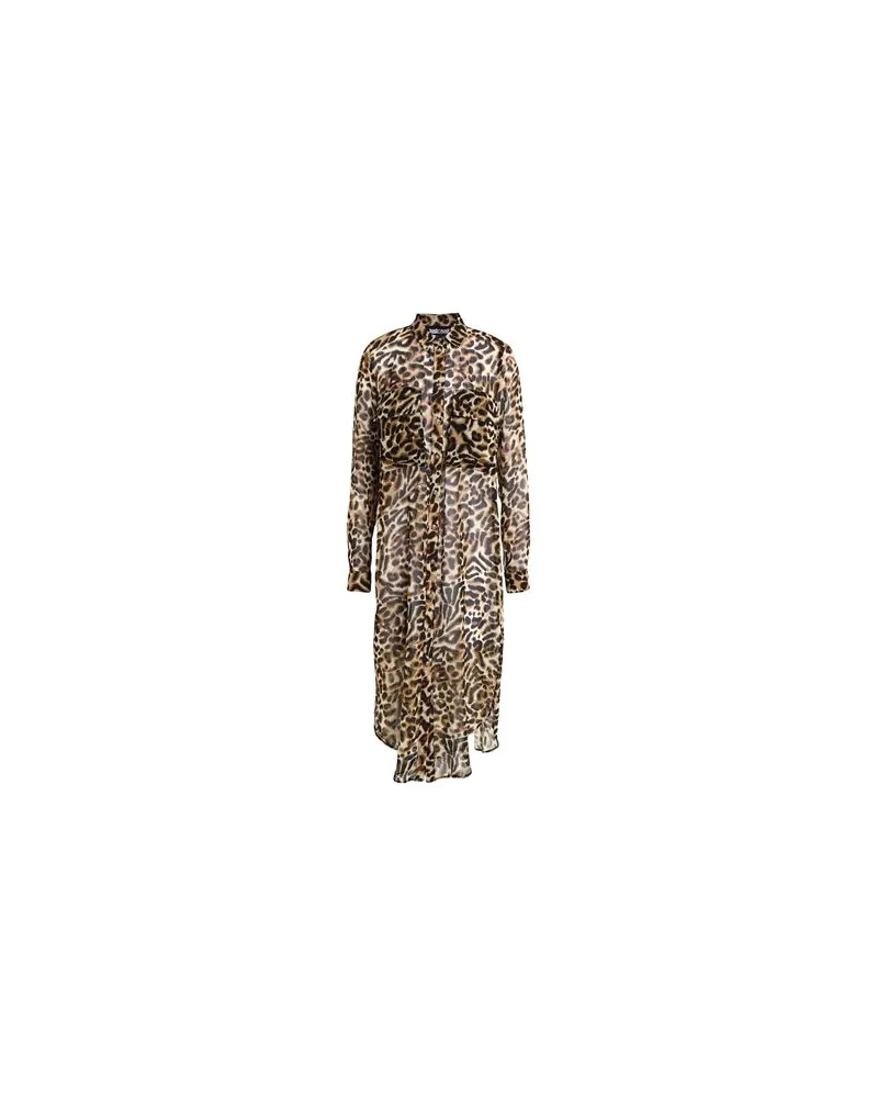 Just Cavalli KLEIDER - Midi-Kleiderauf YOOX.COM Sand