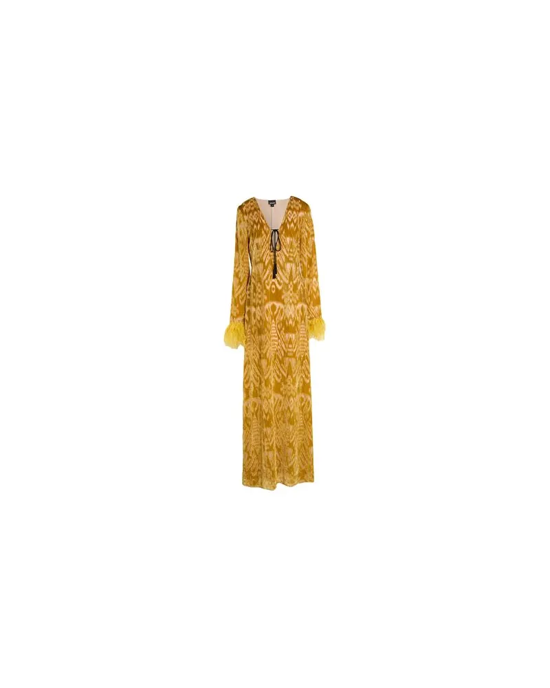 Just Cavalli KLEIDER - Maxi-Kleiderauf YOOX.COM Ringelblume