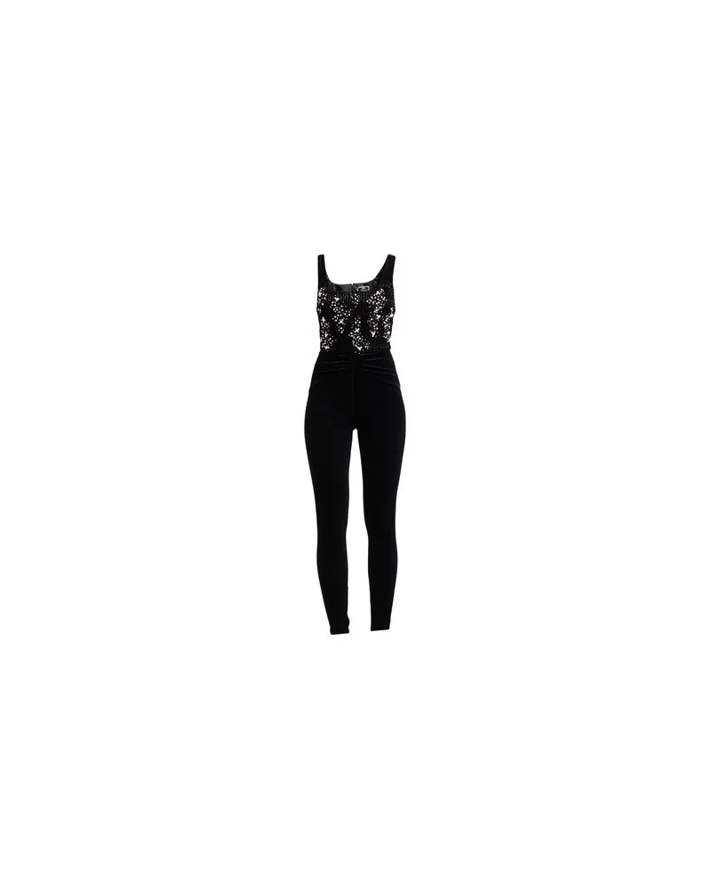 Elisabetta Franchi OVERALLS - Jumpsuitsauf YOOX.COM Schwarz