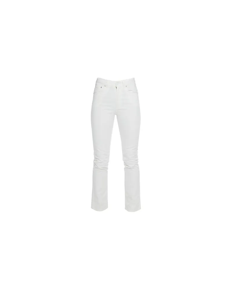 Chiara Ferragni HOSEN & RÖCKE - Jeanshosenauf YOOX.COM Weiß