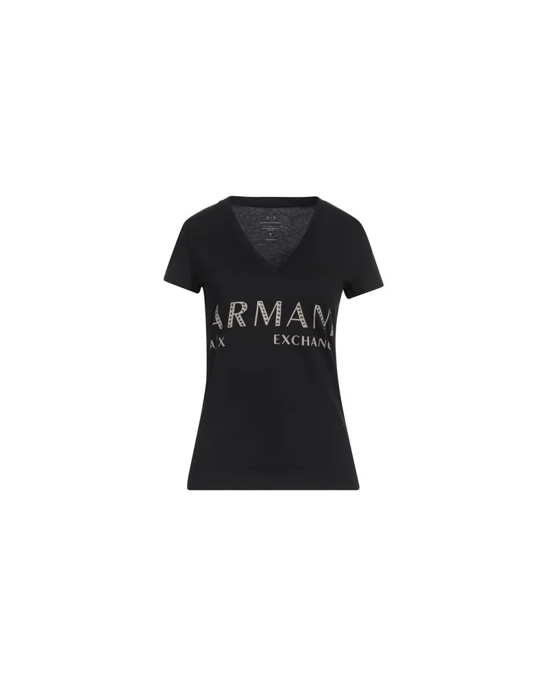 Armani Exchange TOPS - T-shirtsauf YOOX.COM Schwarz