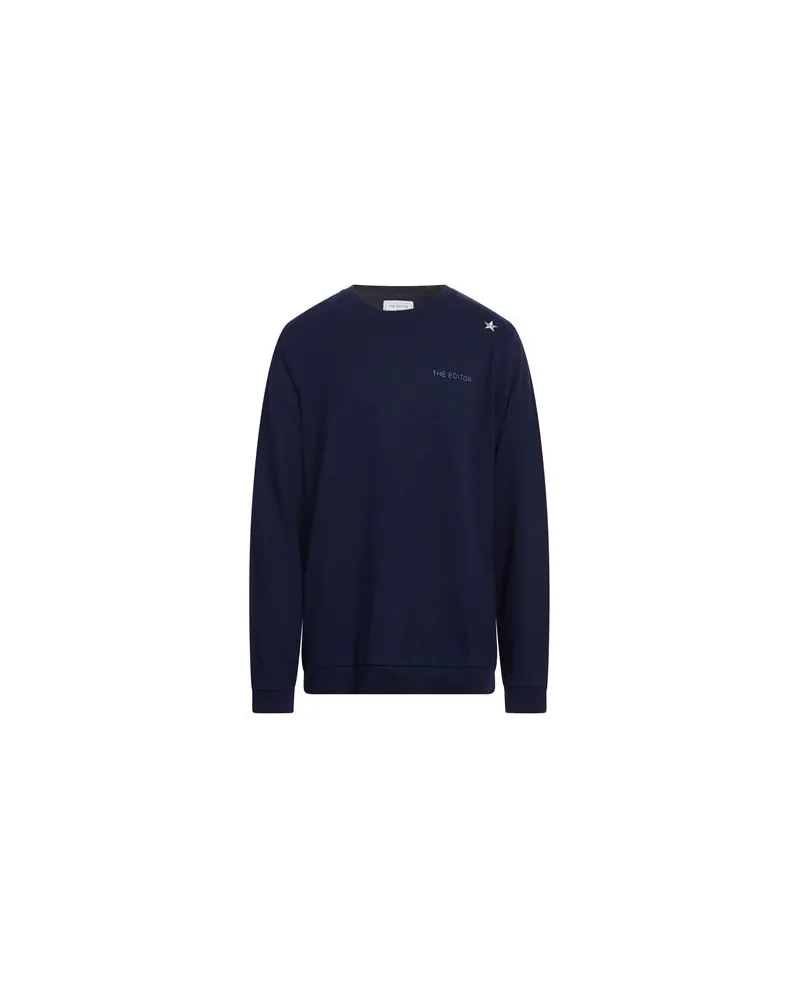 THE EDITOR TOPS - Sweatshirtsauf YOOX.COM Marineblau