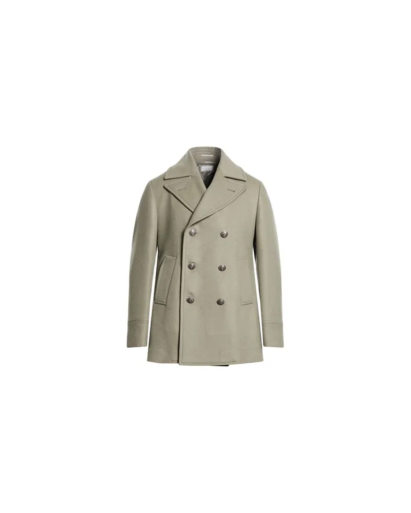 Brunello Cucinelli JACKEN & MÄNTEL - Mäntelauf YOOX.COM Salbeigrün