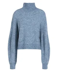 Maje Rollkragenpullover Hellblau