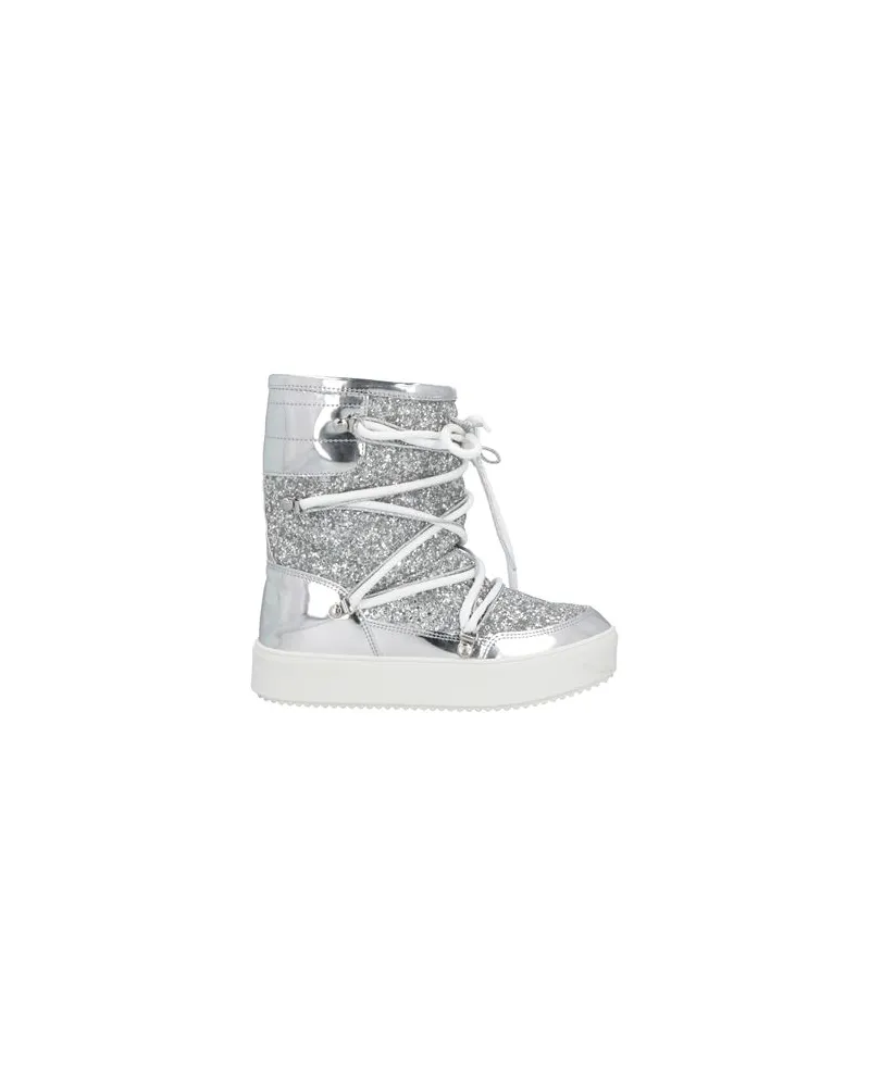 Chiara Ferragni SCHUHE - Stiefelettenauf YOOX.COM Silber