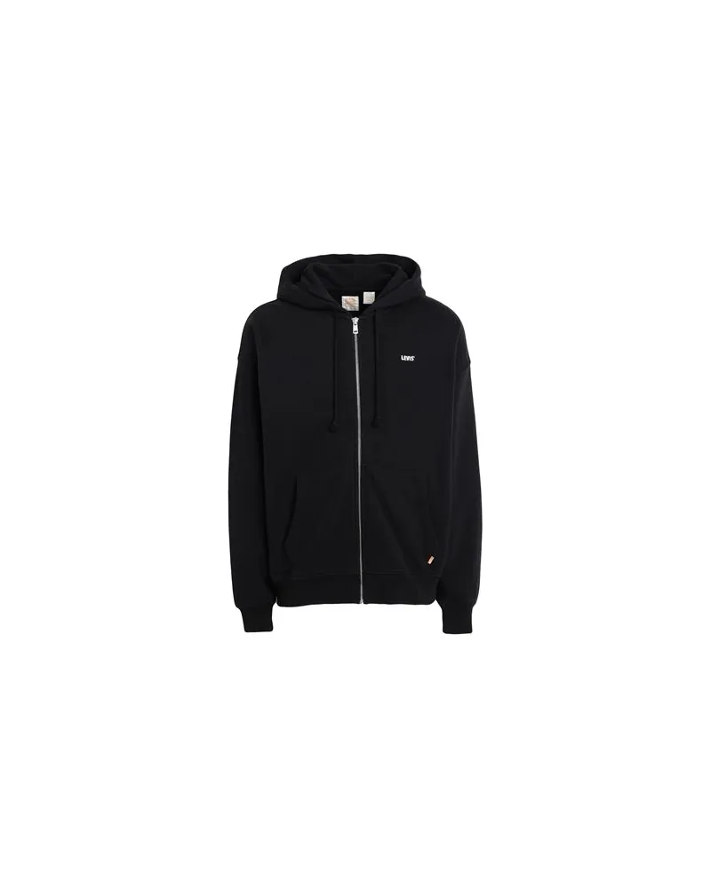 Levi's GOLD TAB FULL ZIP  - TOPS - Sweatshirtsauf YOOX.COM Schwarz