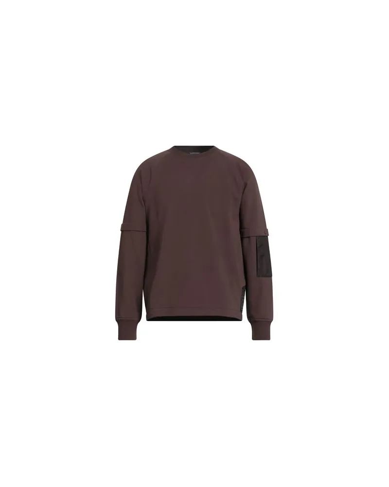 C.P. Company TOPS - Sweatshirtsauf YOOX.COM Schokobraun