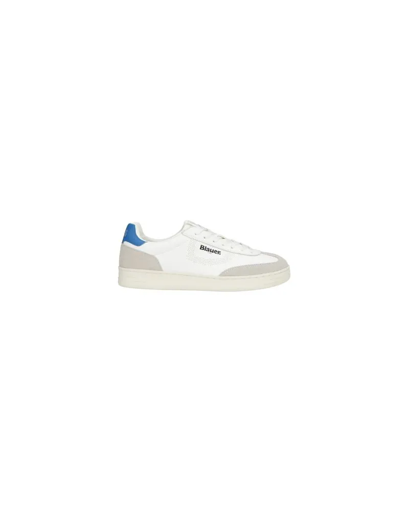 Blauer SCHUHE - Sneakersauf YOOX.COM Weiß
