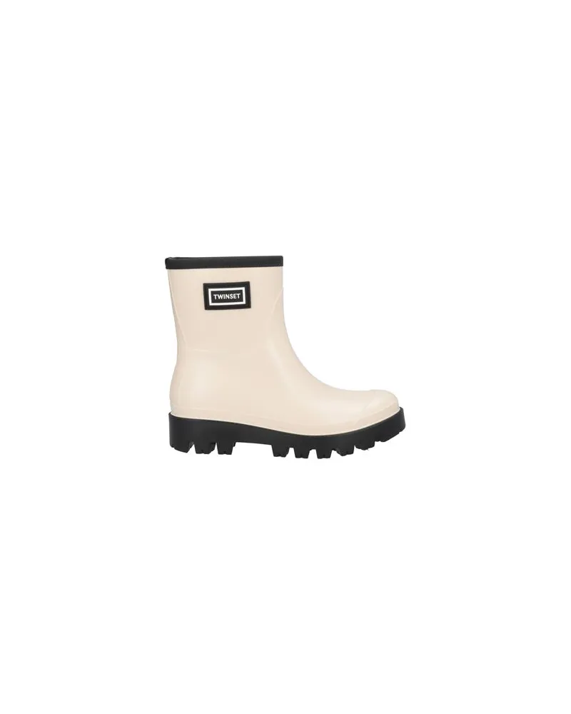 Twin-Set SCHUHE - Stiefelettenauf YOOX.COM Elfenbein