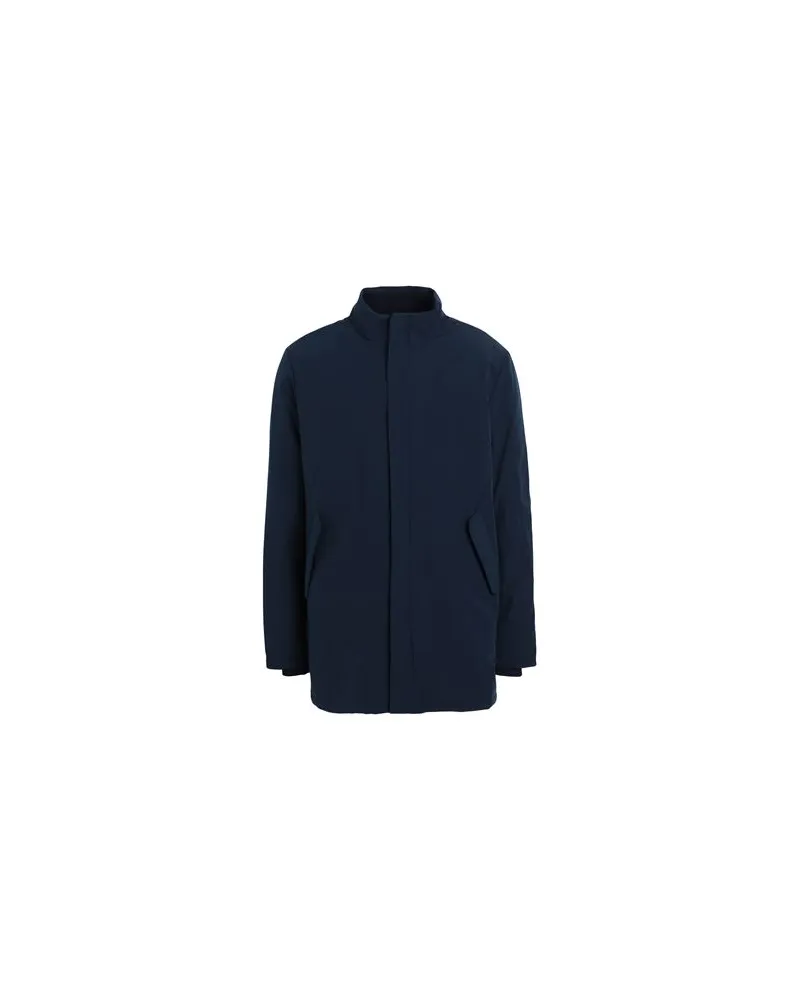 Selected Homme JACKEN & MÄNTEL - Mäntelauf YOOX.COM Nachtblau