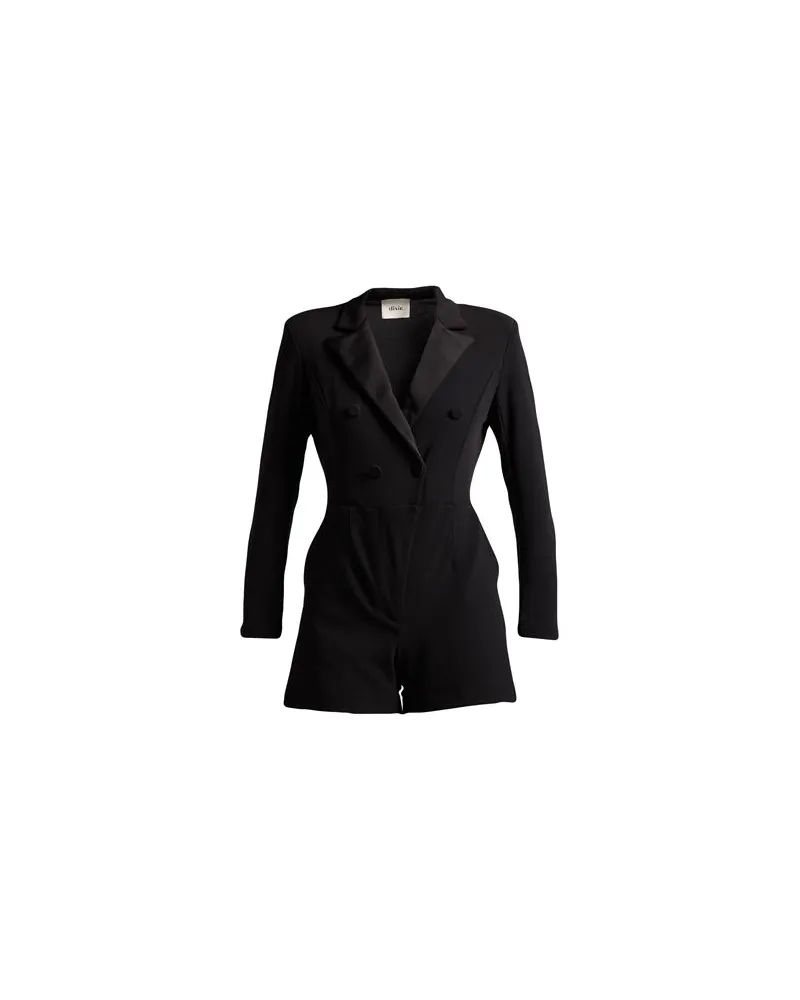 Dixie OVERALLS - Playsuitsauf YOOX.COM Schwarz